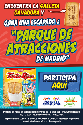 Promoción de Parque de Atracciones con TostaRica