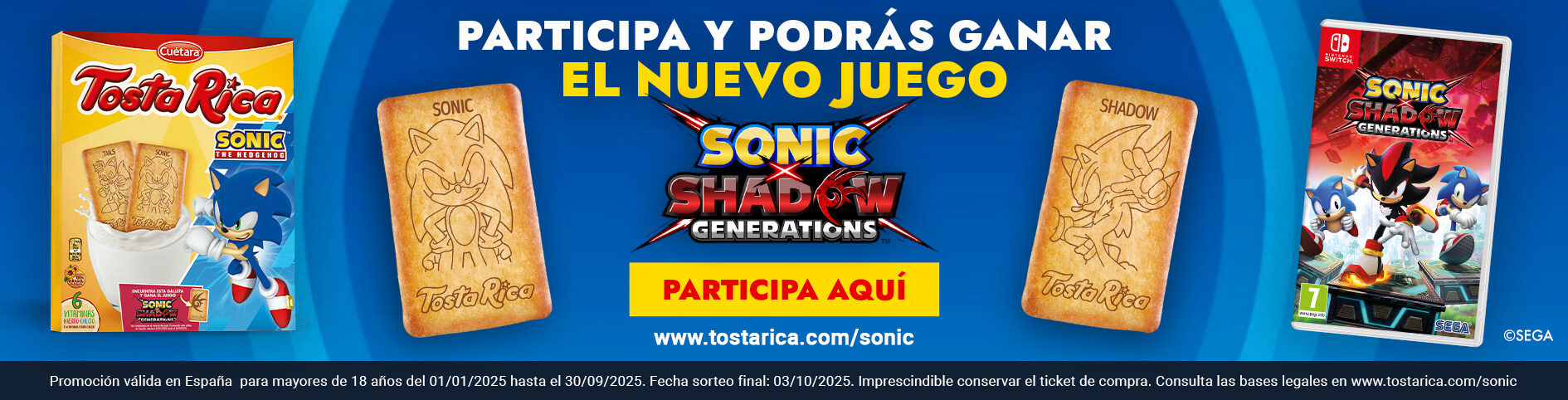 Promoción de Sonic con TostaRica